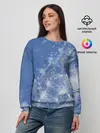 Женский свитшот / Летающие треугольники