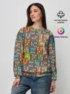 Женский свитшот / Город