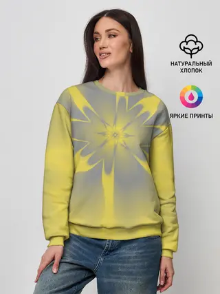 Женский свитшот / Абстракция