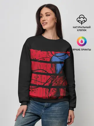 Женский свитшот / Призрак в доспехах