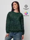 Женский свитшот / Хвойная нежность