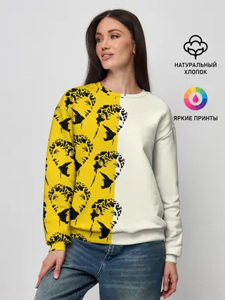 Женский свитшот / Скульптура монограмма