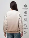 Женский свитшот / Девочка и белый кот аниме