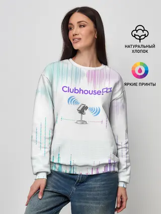 Женский свитшот / clubhouse