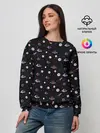 Женский свитшот / Космический Паттерн