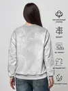 Женский свитшот / Билли Айлиш красочная