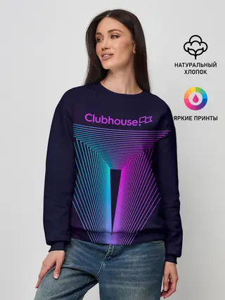 Женский свитшот / clubhouse