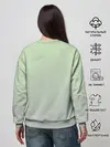 Женский свитшот / дикий кот оцелот