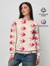Женский свитшот / Синицы