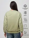 Женский свитшот / чехол дудлинг цветы