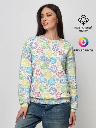 Женский свитшот / Чакры