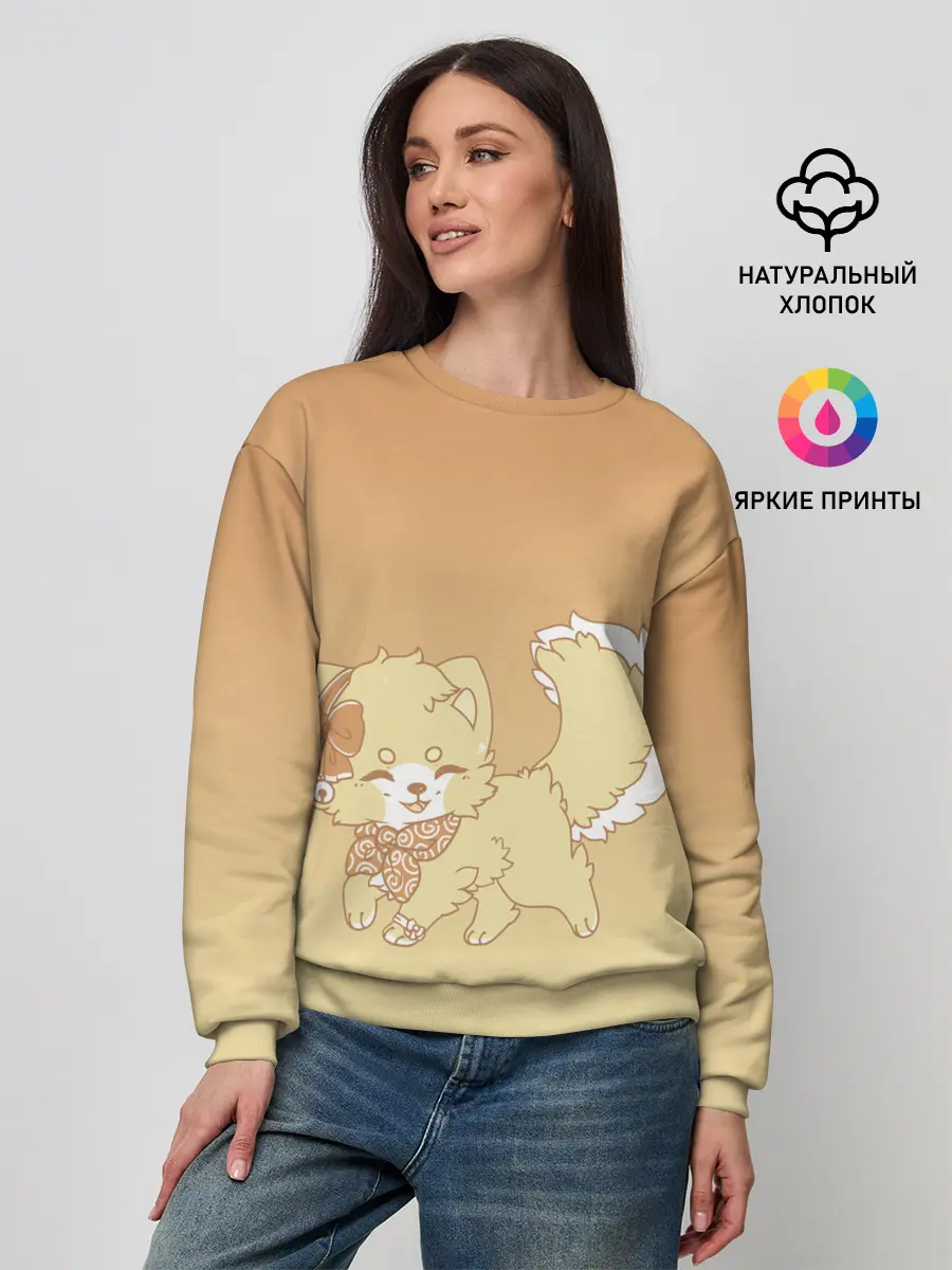 Женский свитшот / милашный зверек