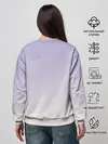 Женский свитшот / единорожек на фиолетовом