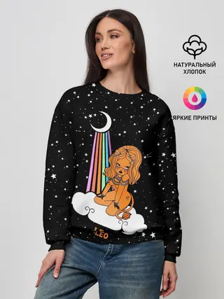 Женский свитшот / Львица