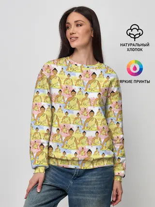 Женский свитшот / Йога