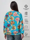 Женский свитшот / Рожок цветов