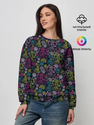 Женский свитшот / Йога