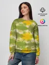 Женский свитшот / разводы краски