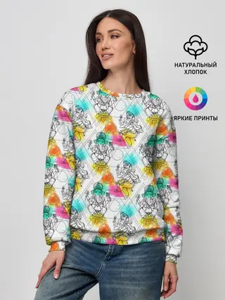 Женский свитшот / Йога