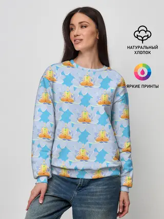 Женский свитшот / Йога