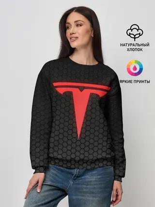 Женский свитшот / NEON TESLA | НЕОН ТЕСЛА