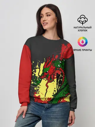 Женский свитшот / Chinese dragon