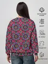 Женский свитшот / Африканский цветочный узор
