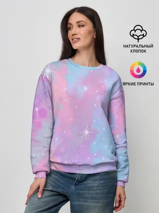 Женский свитшот / Просто космос