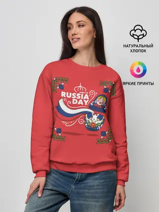 Женский свитшот / Russian Day