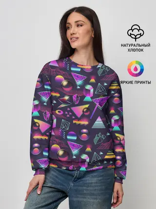 Женский свитшот / Vaporwave art