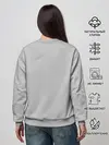 Женский свитшот / темная луна
