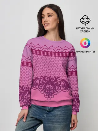 Женский свитшот / Кружева