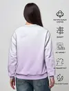Женский свитшот / акварельная птичка