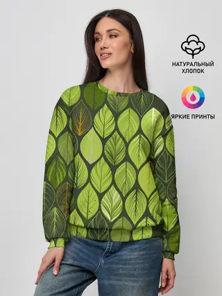 Женский свитшот / ЛЕСНАЯ БРОНЯ