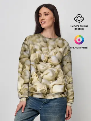 Женский свитшот / Пельмени