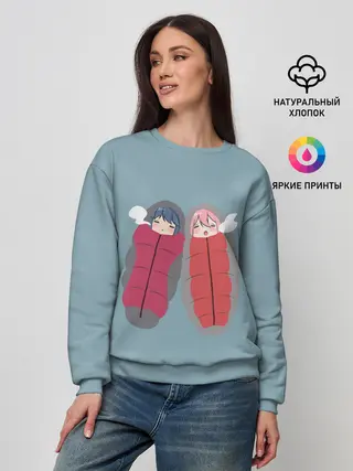Женский свитшот / Аниме про лагерь