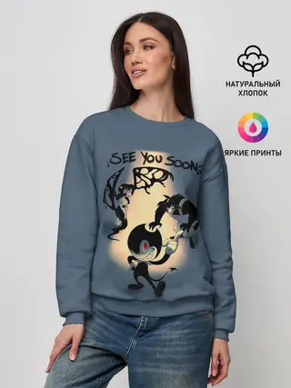 Женский свитшот / Бенди и Чернильная машина