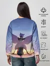 Женский свитшот / КЛИНОК РАССЕКАЮЩИЙ ДЕМОНОВ