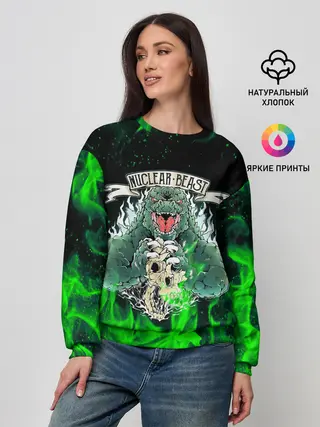 Женский свитшот / GODZILLA | ГОДЗИЛЛА