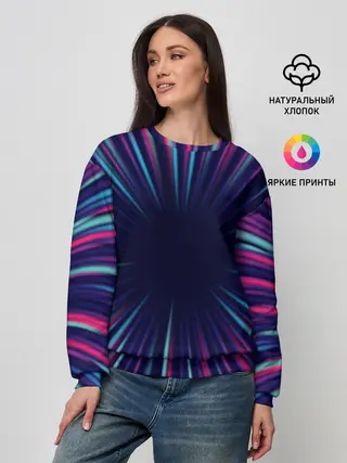 Женский свитшот / Вспышка Сверхновой