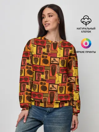 Женский свитшот / Ударные Инструменты