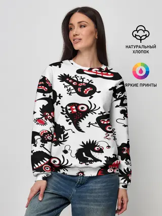 Женский свитшот / Чудики