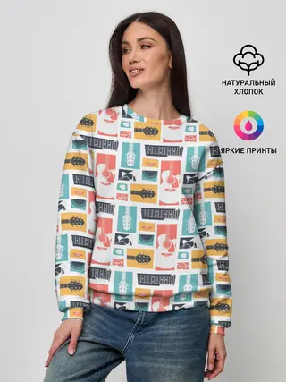 Женский свитшот / Рок
