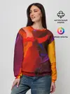 Женский свитшот / Горная абстракция