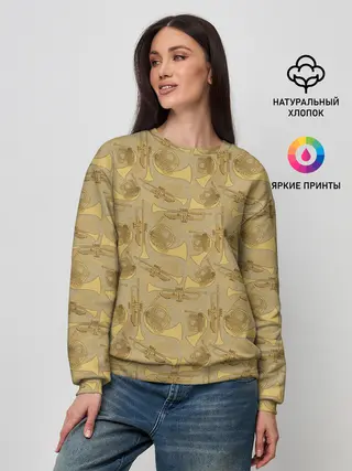 Женский свитшот / Джаз