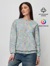 Женский свитшот / Музыкальные ноты
