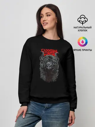 Женский свитшот / Cannibal Corpse