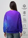 Женский свитшот / Retrowave Neon Horse