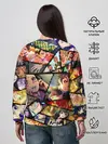 Женский свитшот / КЛИНОК РАССЕКАЮЩИЙ ДЕМОНОВ