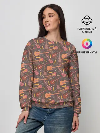 Женский свитшот / Музыкант